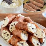 Cannoli helado