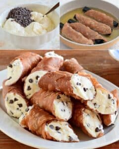 Cannoli helado: Receta fresca para un postre delicioso 2 Cannoli helado