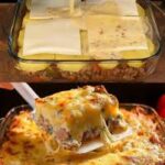 Cazuela de Carne Molida y Papas con Queso