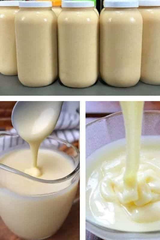Dos formas de hacer leche condensada casera