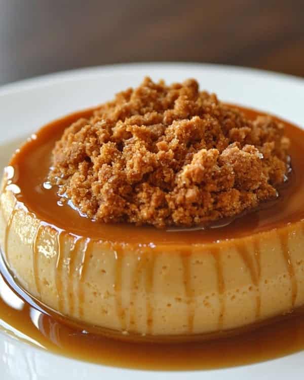 Flan de Galletas Lotus