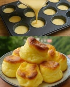 Muffins de Queso Súper Esponjosos: Receta Fácil y Rápida 2 Muffins de Queso Súper Esponjosos