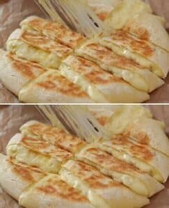 Pan de Ajo con Queso