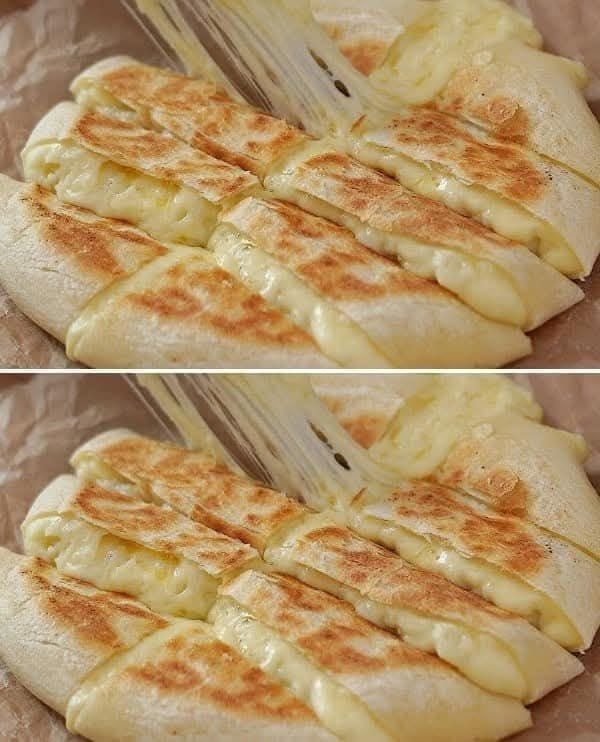 Pan de Ajo con Queso