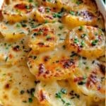 Papas Gratinadas con Queso