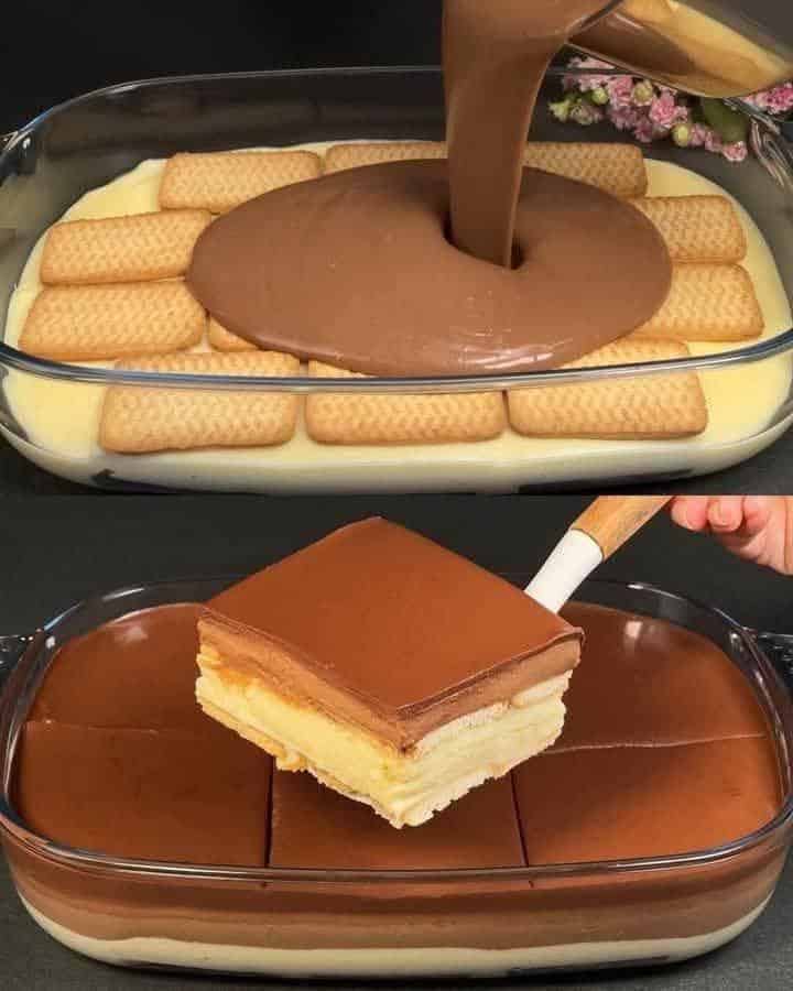 Pastel frio con galletas Maria o mejor conocida como La Tarta
