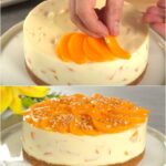 Postre Espectacular de Duraznos y Crema