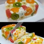 Postre de Leche y Frutas con Agar-Agar
