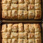 Receta casera de pastel de manzana en losa