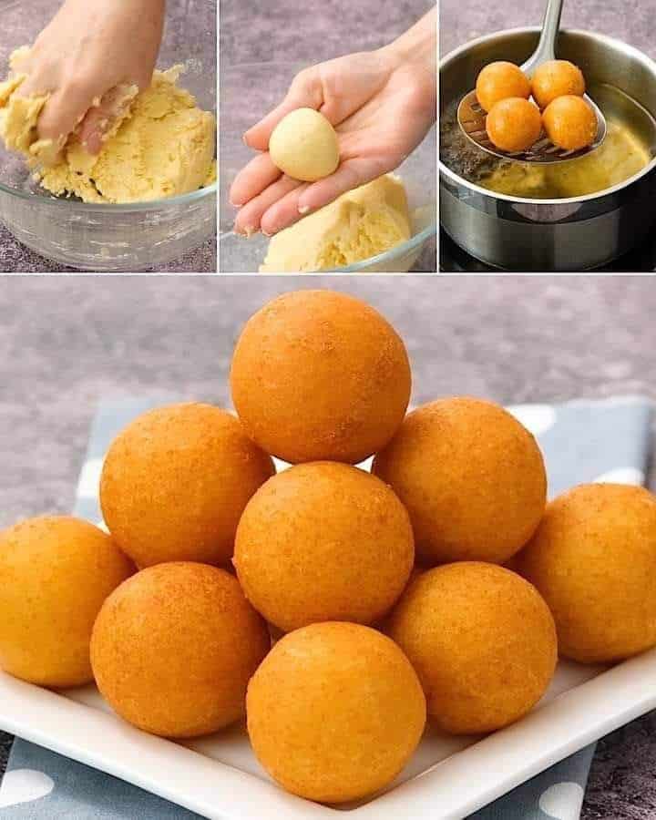 Receta de buñuelos