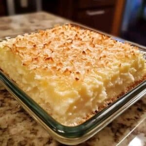 Receta de postre de crema de coco