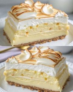 Tarta de Crema de Limón con Merengue: Receta Clásica y Fácil. 2 Tarta de Crema de Limón con Merengue
