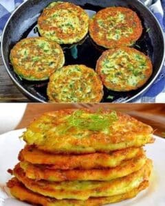 Tortitas de Verduras: Receta Fácil y Nutritiva para Toda la Familia 2 Tortitas de Verduras