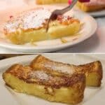 flan pastel de manzana
