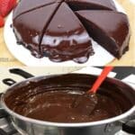 Cobertura Cremosa de Chocolate para Pastel