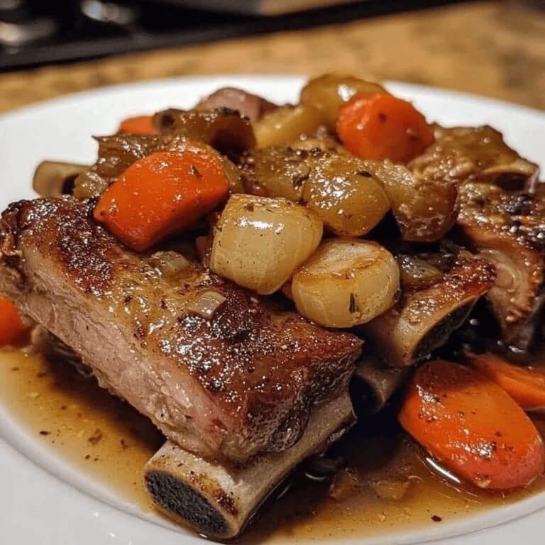 Costilla de cerdo guisada