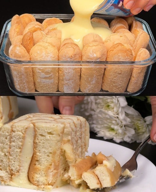 Deliciosas galletas Savoiardi sin horno
