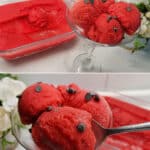 Helado de sandía sin nata, leche ni azúcar, y sin aumentar de peso 9 Helado de sandía