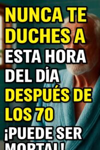 La hora del día más peligrosa para ducharse en mayores y cómo evitarla