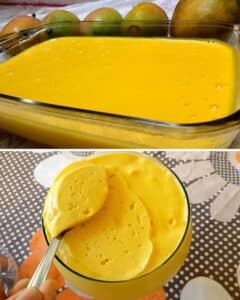 Mousse Cremoso de Mango