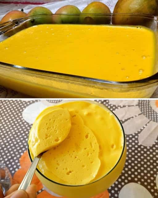 Mousse Cremoso de Mango