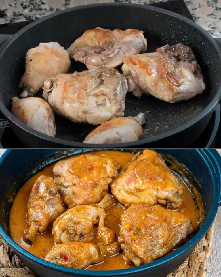 POLLO EN SALSA DE LA ABUELA