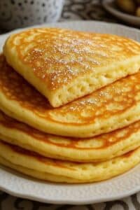 Panqueques de Requesón: ¡Desayuno Favorito y Saludable en Casa! 2 Panqueques de Requesón