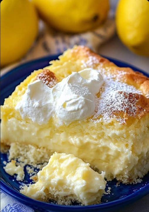 Pastel de limón y queso crema