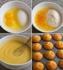 RECETA PASO A PASO MAGDALENAS ESPONJOSAS DE NARANJA: Un bocado de felicidad 2 RECETA PASO A PASO MAGDALENAS ESPONJOSAS DE NARANJA