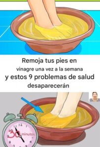 Remoja tus pies en vinagre una vez a la semana y observa cómo desaparecen estos 9 problemas de salud 2 Remoja tus pies en vinagre una vez a la semana y observa cómo desaparecen estos 9 problemas de salud