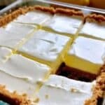Cuadrados cremosos de limón