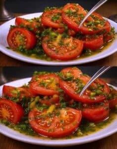 Ensalada Mágica de Tomate: La Receta Fácil para un Sabor Inolvidable 2 Ensalada Mágica de Tomate