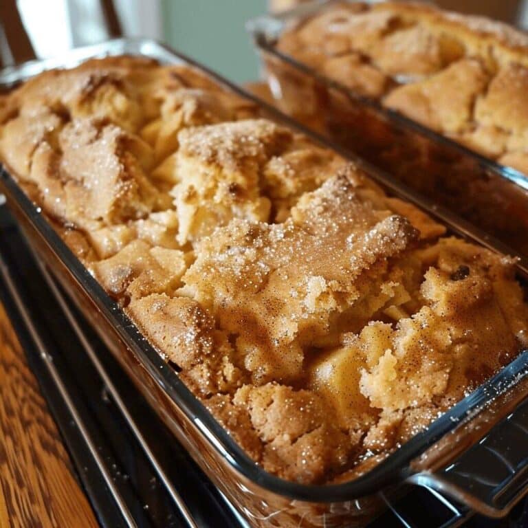Pan de tarta de manzana