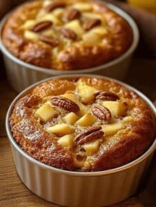 Pastel casero de nueces, manzana y platano: El Secreto de un Postre Único 2 Pastel casero de nueces, manzana y platano