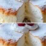 Pastel de Nube de Yogur Ligeramente Húmedo