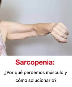 Sarcopenia: Causas de la pérdida muscular en adultos 2 Sarcopenia