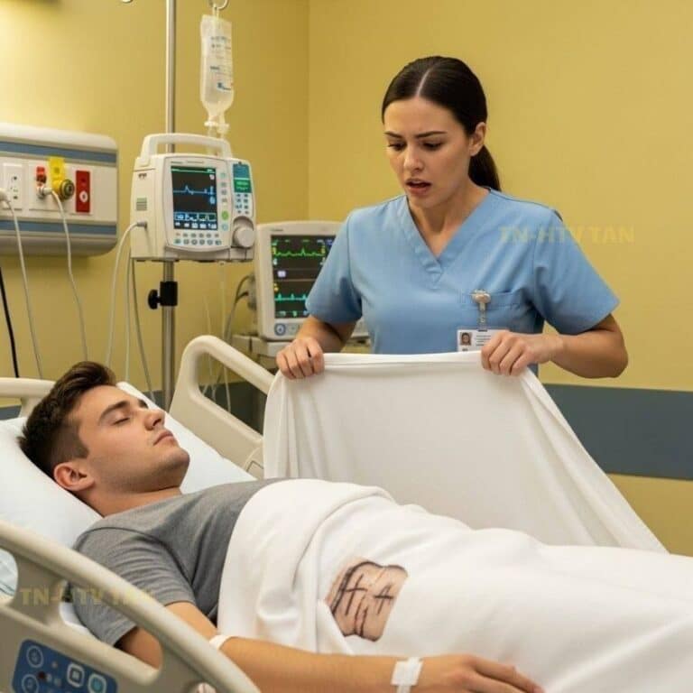 Una joven enfermera bañó a un millonario en coma