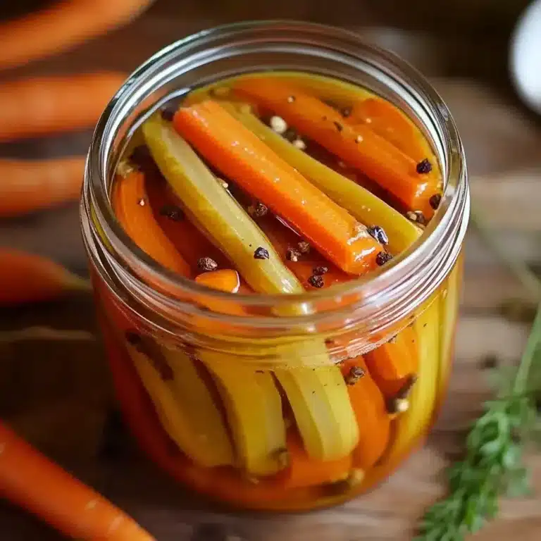 Zanahorias en Escabeche Mexicanas