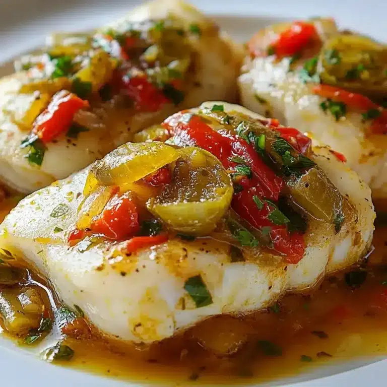 Receta de Bacalao con Pimientos a la Portuguesa