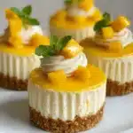 mini cheesecake de mango 10 mini cheesecake de mango