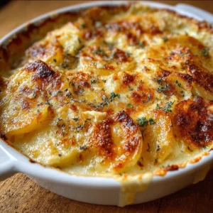 Gratinado de Patatas Dauphinoise 2 Gratinado de Patatas Dauphinoise