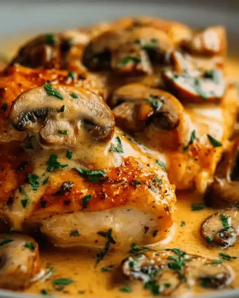 pollo en salsa cremosa