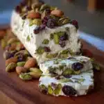 QUESO BOTANERO DE PISTACHE Y ARÁNDANOS FÁCIL Y DELICIOSO 10 queso botanero de pistache y arándanos