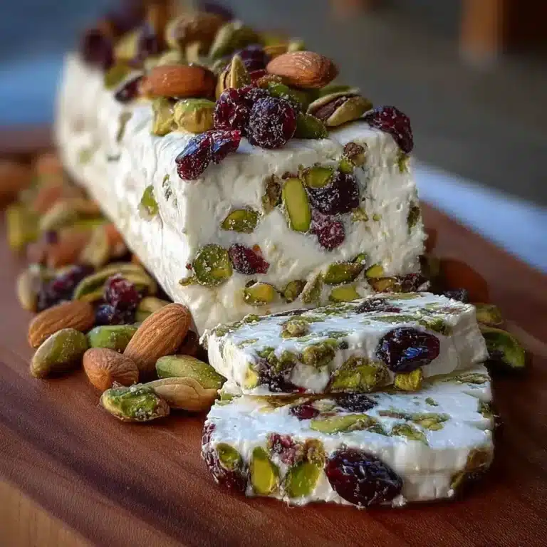 queso botanero de pistache y arándanos