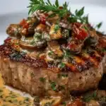 Filete Mignon con Salsa de Nata y Champiñones 8 Filete Mignon con Salsa de Nata y Champiñones