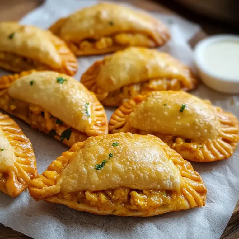 EMPANADILLAS DE POLLO Y CURRY