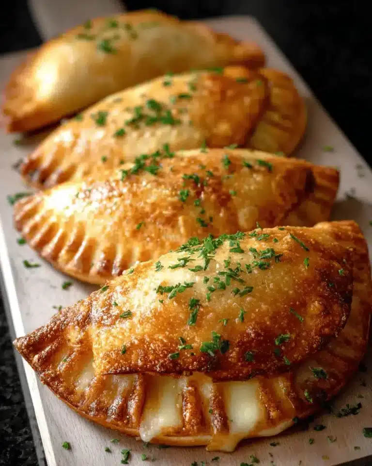 panzerotti de pollo y queso