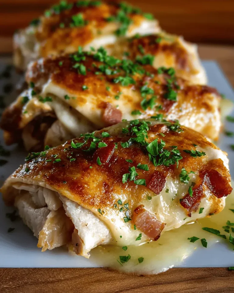 rollitos de pollo con queso