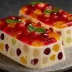 gelatina queso crema y frutas 10 689