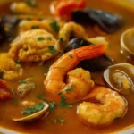 Sopa de marisco para la cena de Navidad 10 Sopa de marisco para la cena de Navidad